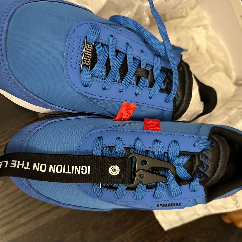 Puma Men's Sneakers in Blue and Black